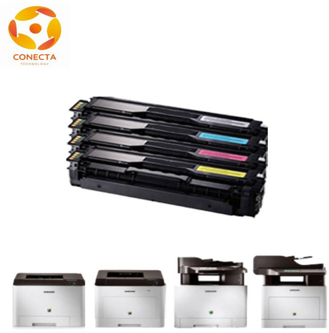 삼성 SL-C1453FW 토너 호환, 1개, 신규 칩장착 CLT-K504S 검정색