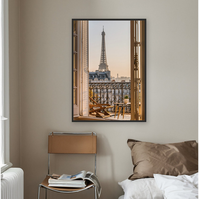 파리의 노을과 에펠탑 풍경 사진 감성 액자 포스터 미드센추리 모던 호텔, 14. 다크블루