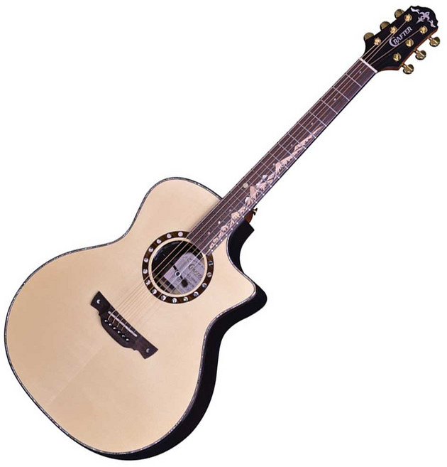 크래프터 KML-1000 PRESTIGE 통기타 (올솔리드) 로즈우드 EQ 어쿠스틱기타 All Solid, 1개