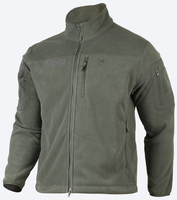 울프가드 쉘터 플리스 자켓 카키 - 택티컬 아우터 전술 방한복 군용 서바이벌 캠핑 등산 보온