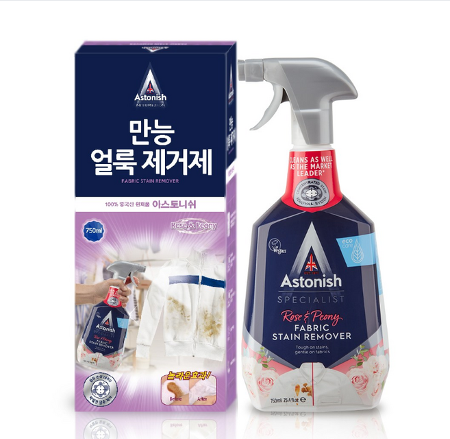 아스토니쉬 만능 얼룩 제거제 750ml, 1개