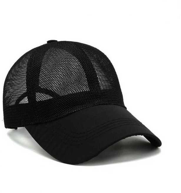 남여공용 여름 메쉬 캡모자 무지 망사 볼캡 등산 골프 모자 아웃도어
