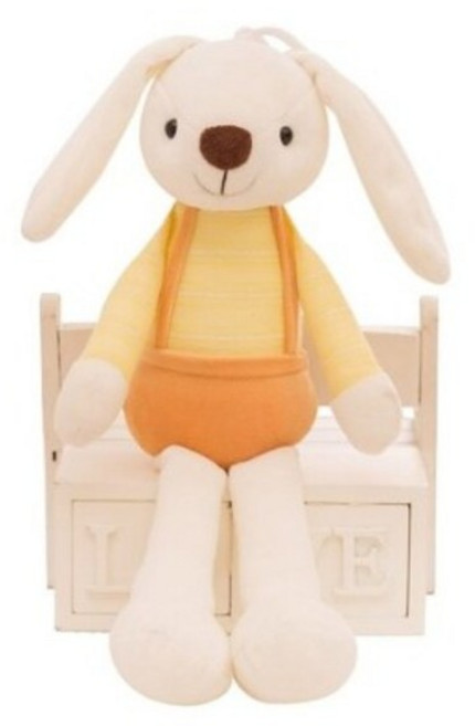 네이처타임즈 귀여운 토끼 인형, 50cm, 옐로우, 1개
