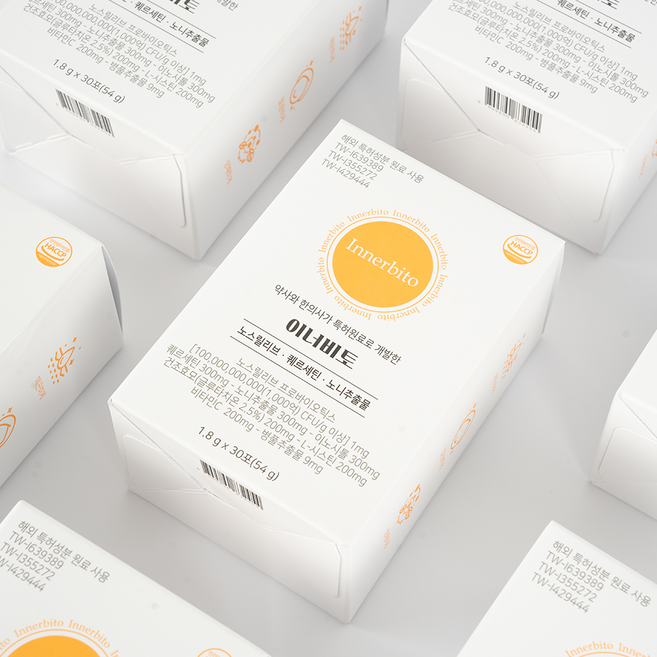 이너비토 퀘르세틴 노스릴리브 퀘세틴 케르세틴 Quercetin 유통기한 26.7.14, 2개, 54g