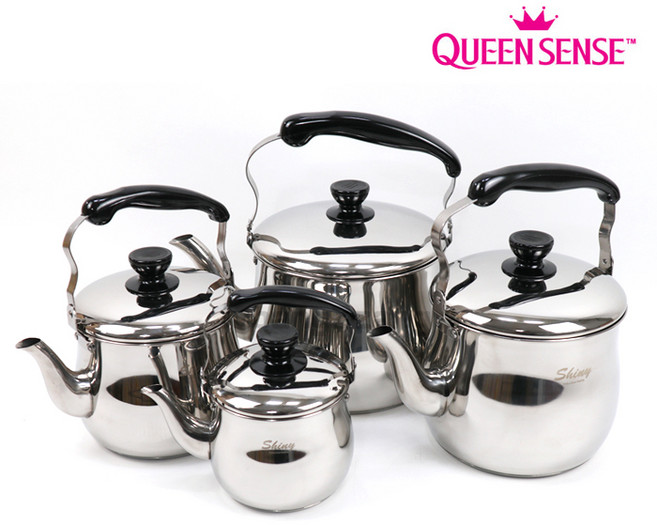 퀸센스 샤이니 인덕션 IH 스테인레스 주전자 1.5L 3L 5L 7L