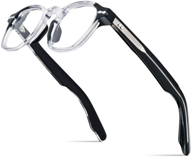 HEPIDEM 아세테이트 안경테 남성용 레트로 조니 뎁 스퀘어 일본식 수제 빈티지 안경입니다