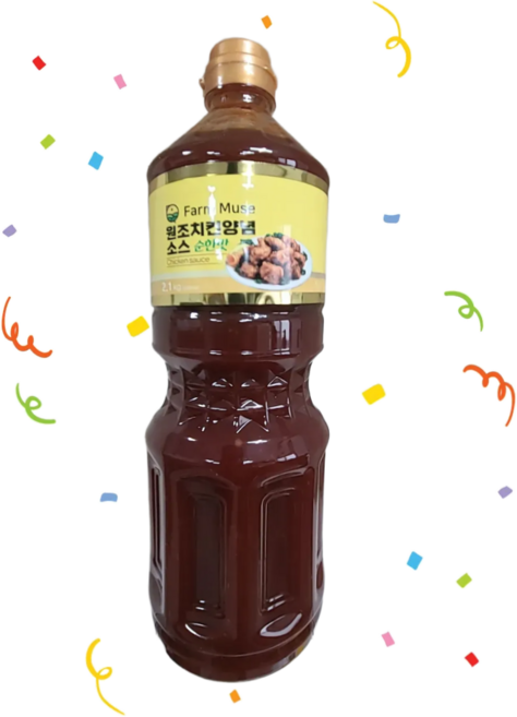 팜뮤즈 원조 양념치킨소스 순한맛 업소용 치킨전문전용 순한맛 치킨소스, 1개, 2.1kg