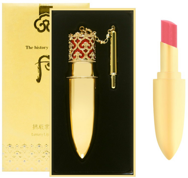 더히스토리오브후 럭셔리 립 루즈 6 g, 21호 코랄핑크, 6g, 1개