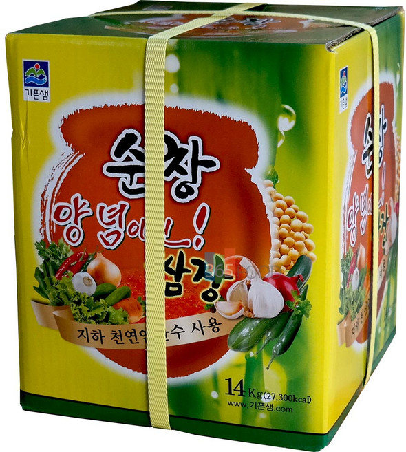 기픈샘 순창 양념이된 쌈장 14kg, 1개