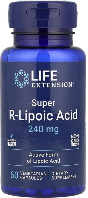 Life Extension 슈퍼 R-리포산 240mg 베지 캡슐 60정, LifeExtension슈퍼R리포산240mg베지캡슐60, 1개 - 쿠팡