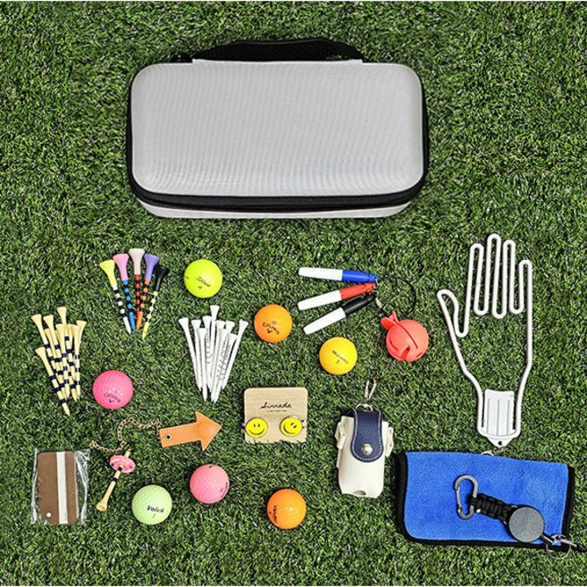 골프용품 선물세트 (초심자 올인원 세트 머리올리기 선물세트 파우치&필수용품 모음), 단일, 1개