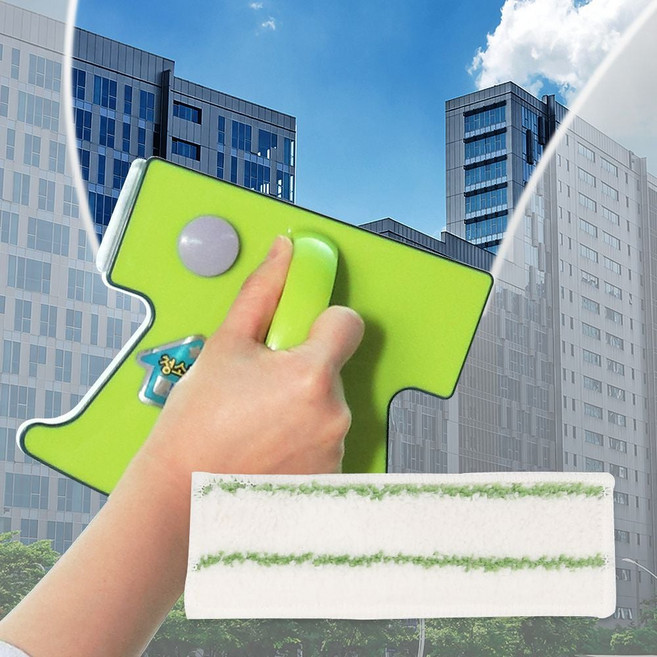 양면 자석 유리창닦기 교체용(1개입)/베란다 창문닦이 ord*68757bw