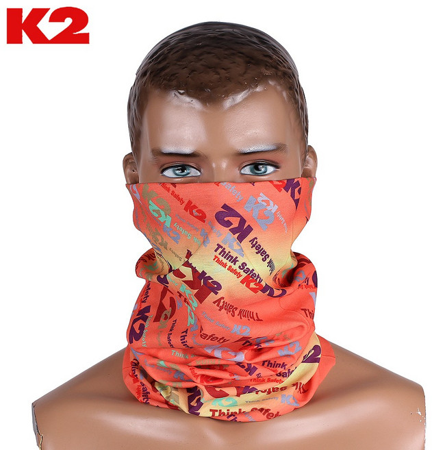 K2 멀티스카프 쿨스카프 쿨룩멀티스카프 여름용품, 오렌지