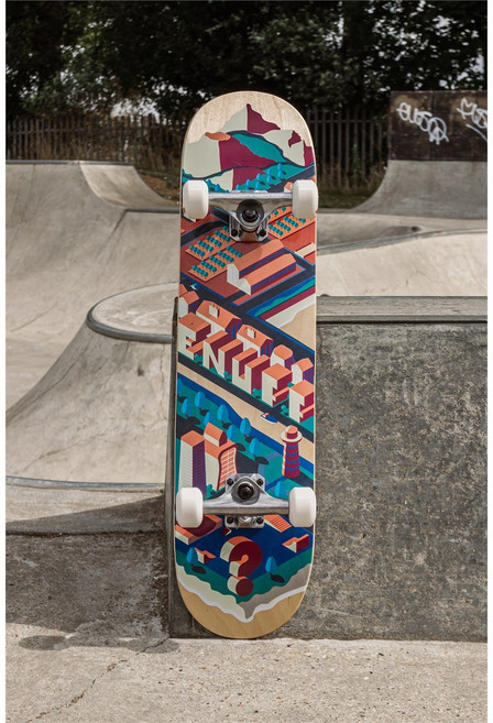 영국 Enuff 스케이트보드 아이소타운 (ISOTOWN), 네추럴, 1개