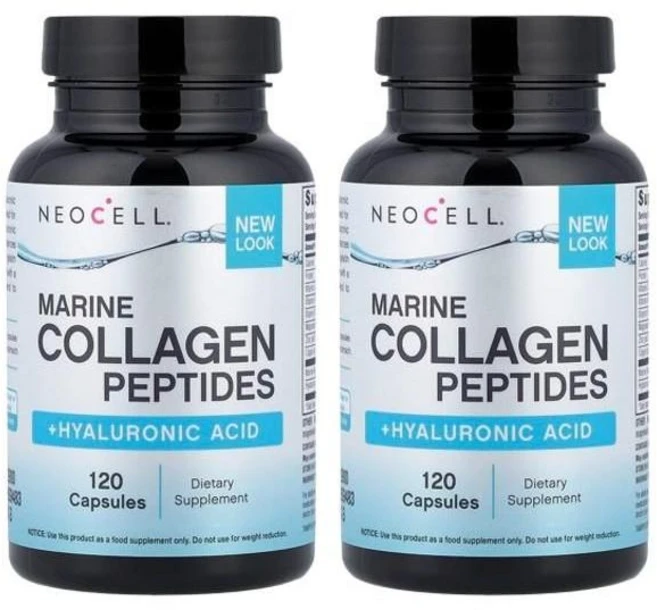 네오셀 Neocell 마린 콜라겐 콜라겐/히알루론산, 120정, 2개 - 쿠팡