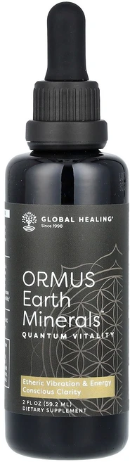 Global Healing ORMUS Earth Minerals 2 fl oz (59.2 ml), Global Healing, ORMUS Earth Mi, 1개 - 쿠팡