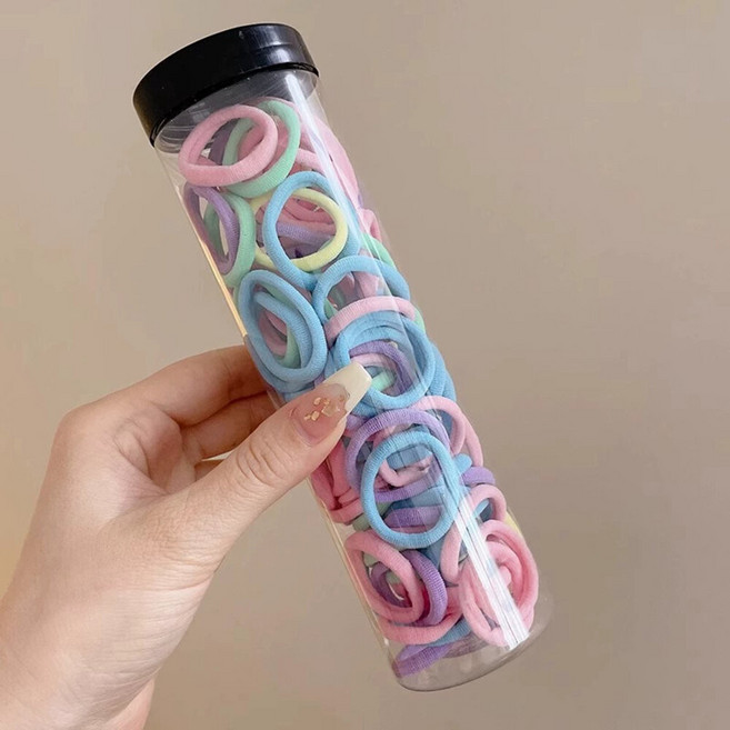 毛巾髮圈 綁髮橡皮筋 兒童髮圈 編髮