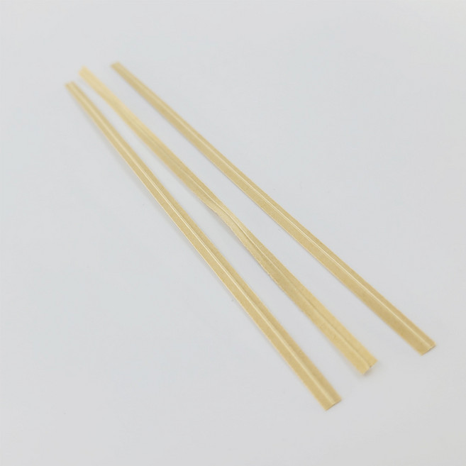 혜문잡화상점 15cm 크라프트 포장용 와이어 끈(1 000개) 꽃다발끈 철사끈 타이끈 택끈 포장끈
