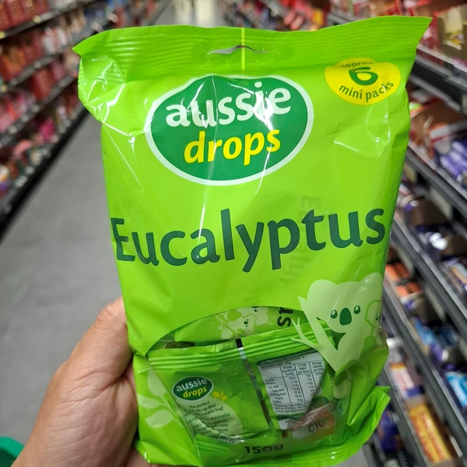 호주 오지 유칼립투스 사탕 Aussie Eucalyptus Drops, 150g, 3개 - 쿠팡