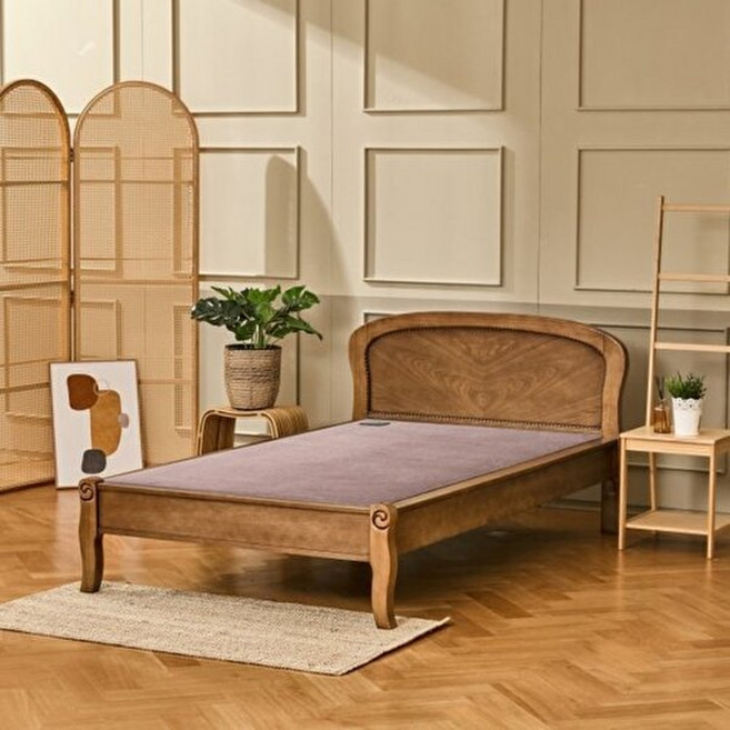 명품의료기 DS 2232SS 슈퍼싱글 고급 황토숯볼 흙침대, 브라운, 슈퍼싱글 프리미엄 황토숯볼 흙침대