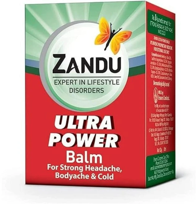 Zandu Balm Ultra Power - 8 ml - 쿠팡