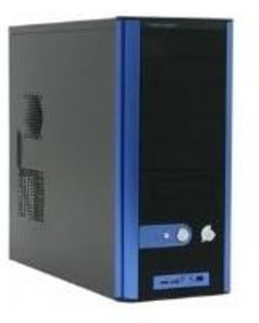 쿨러 마스터 센츄리온 5 ATX 미드 타워 케이스 블루 CACT05UB, Blue