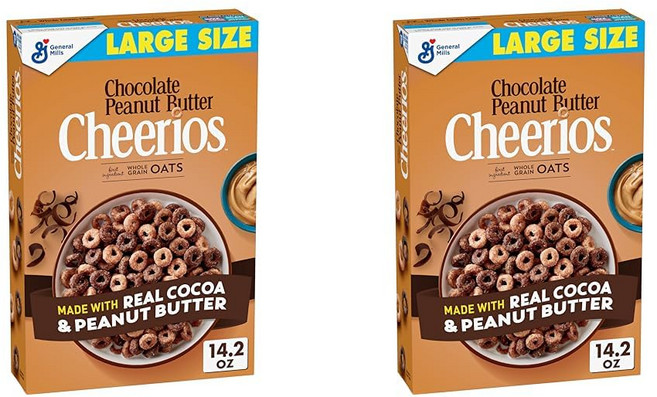 치리오스 초콜릿 땅콩버터 치리오스 시리얼 14.2 OZ 대형 사이즈(2개 팩)