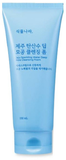 식물나라 제주탄산수 딥 클렌징폼300ml, 150ml, 6개