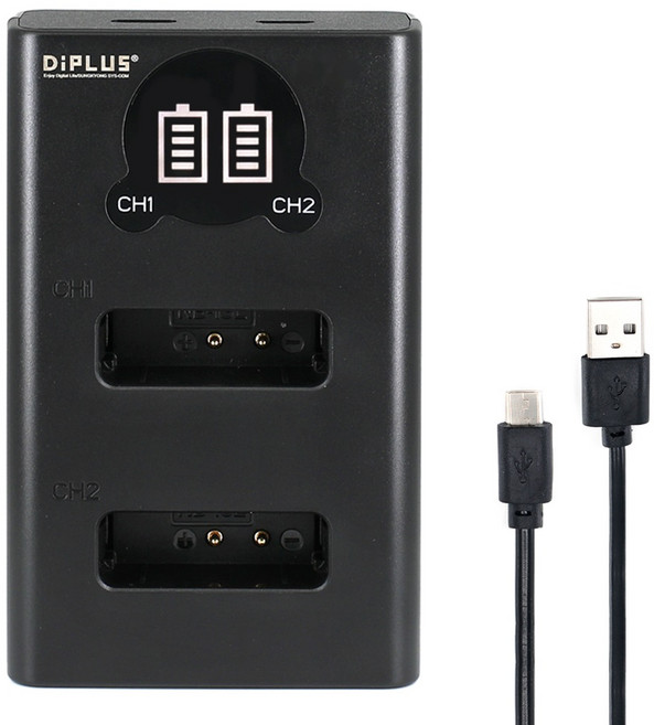 캐논 NB-13L 호환 듀얼 LCD 충전기 G7X MARK2 G5X