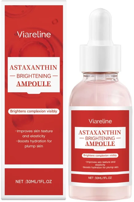 아스타잔틴 세럼 수분 공급 페이셜 모이스처라이징 에센스 탄력 강화 브라이트닝 가벼운 사용감 빠른 모든, 01 1pcs, 45g