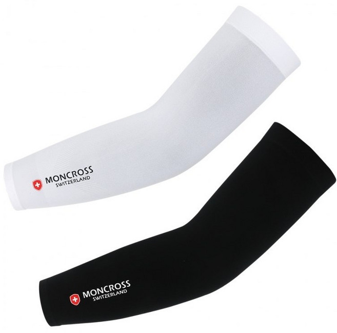 몽크로스 무봉제 쿨토시 2개입 쿨링원단 UV 자외선차단 골프 팔토시 2개, 검정색 2개입, 1세트