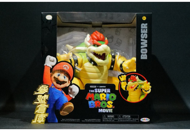 Jakks Pacific 超級瑪利歐兄弟電影版 庫巴公仔, 1個