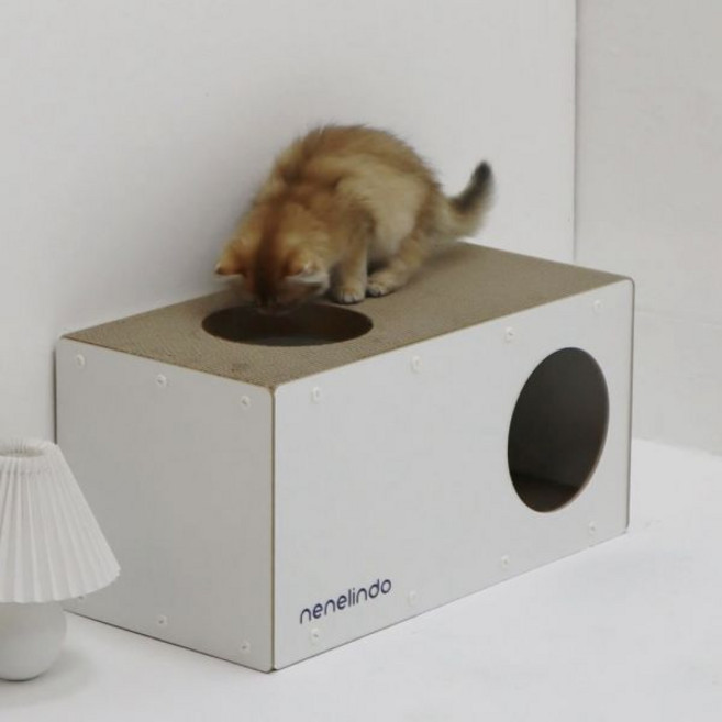 네네린도 고양이 숨숨집 터널 스크래쳐 대형, 002 숨숨집 터널 스크래쳐 대형 리필