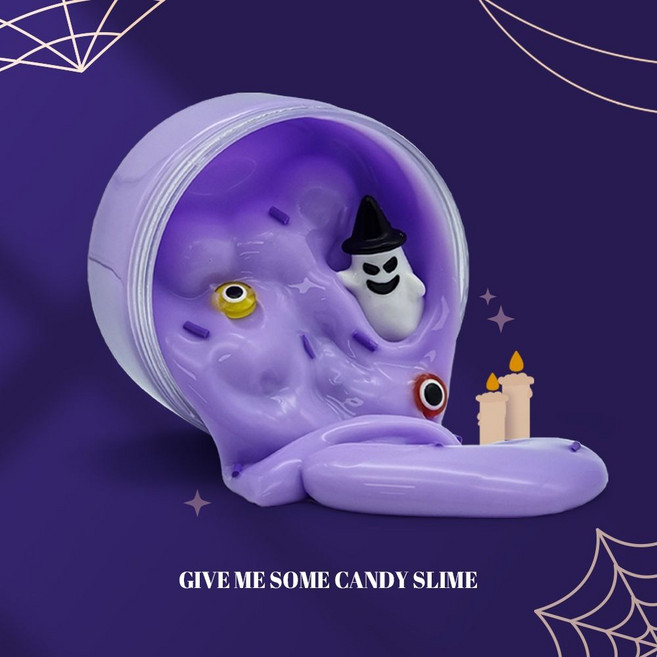 [아토스] 사탕내놔 야광 슬라임 (랜덤발송), 랜덤발송