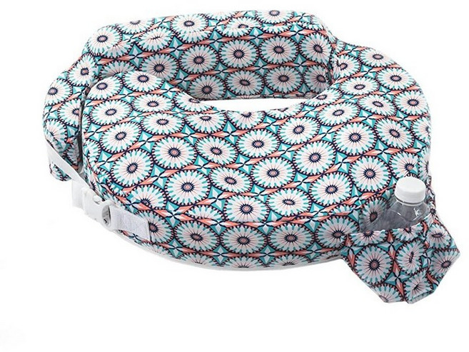 My Brest Friend 오리지널 수유 자세 베개 남색 초롱꽃 레귤러, 코랄