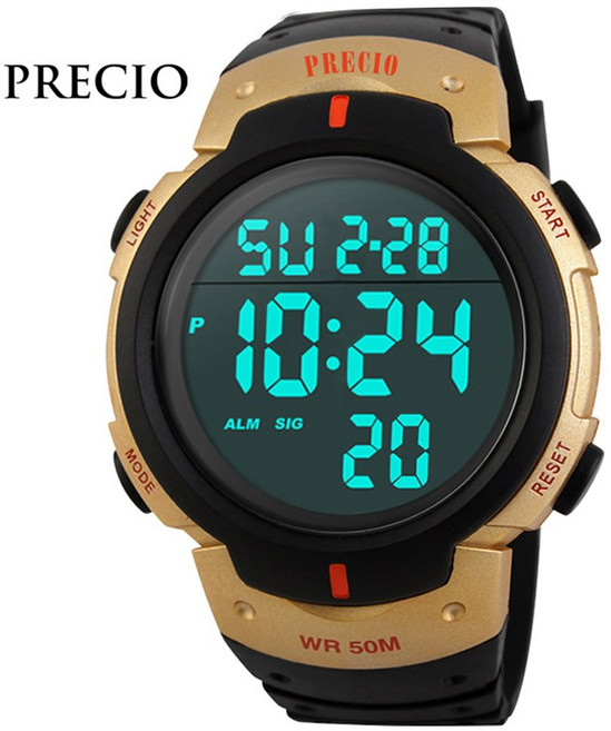프레시오 스포츠시계 전자시계 손목시계 50M방수시계 N68