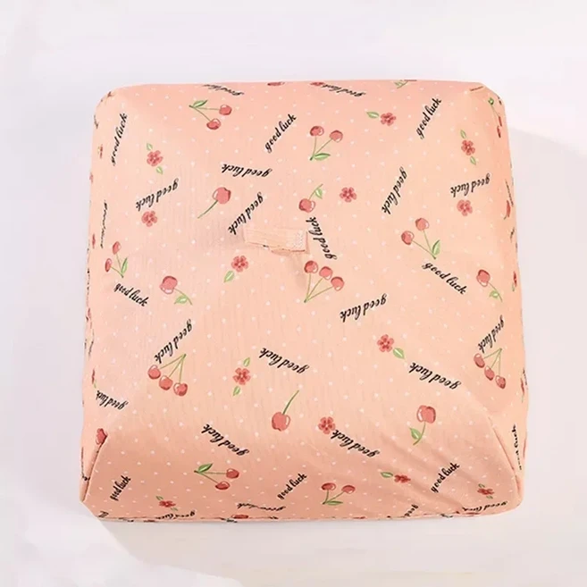 주방 접이식 절연 식품 커버 야채 과일 먼지 커버 통기성 곤충 방지 뚜껑 식품 보호 야외 가제트, 07 Pink Cherry-S