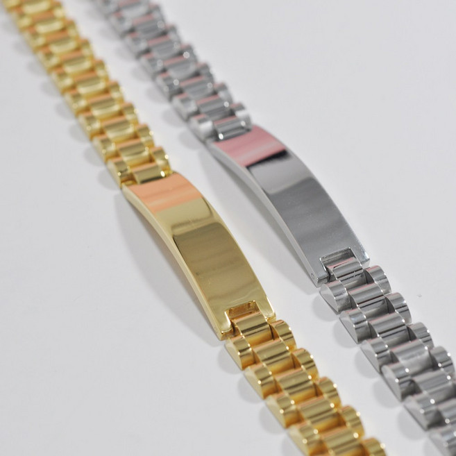 [싸인팔찌] 2컬러 Gold Silver 10미리 시계고리 팔찌