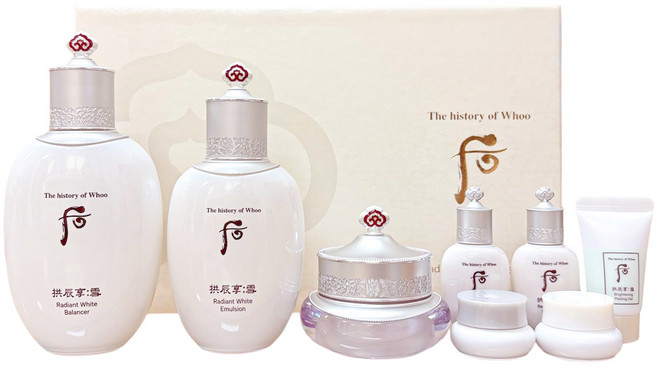 더히스토리오브후 공진향 설 미백 기초화장품 세트, 1세트