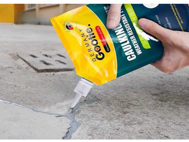 콘크리트보수 석고보드 크랙 누수 균열 구멍, 화이트x2봉, 1개