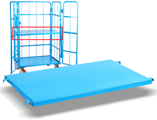 롤테이너 물류창고 바스켓카트 철대차 카트랙 운반 엘카, 롤테이너(대형)선반, 1개