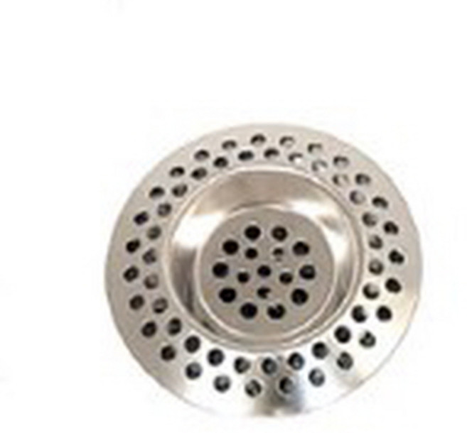 여고니야 스텐 욕조 머리카락 거름망 세면대 배수구망 세트, 3개, 실버