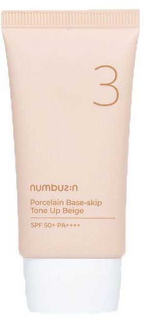 numbuz:n 陶瓷 素顏霜 SPF50+ PA++++, 1個, 50ml