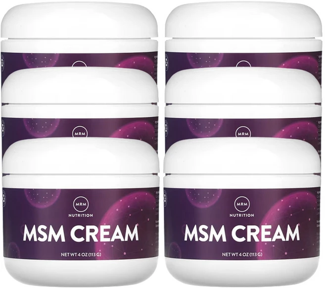MRM뉴트리션 MSM 크림 113g(4oz), 6개 - 쿠팡