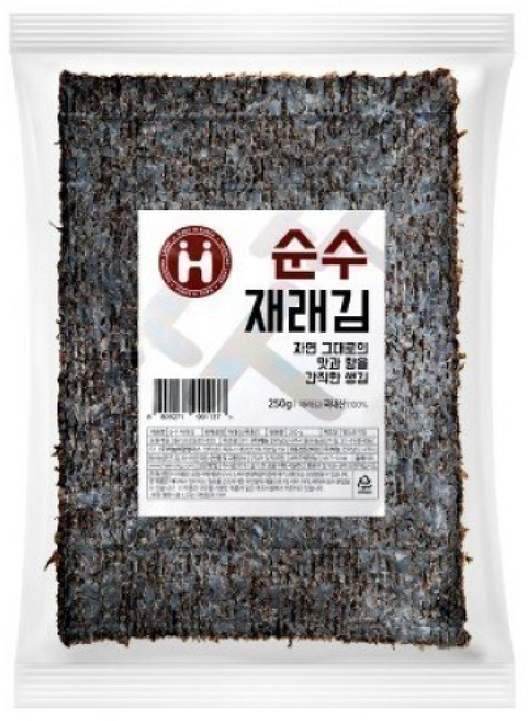 해농 순수 재래김 () / 쌈용 생김 과메기 홈마카세, 1개, 250g
