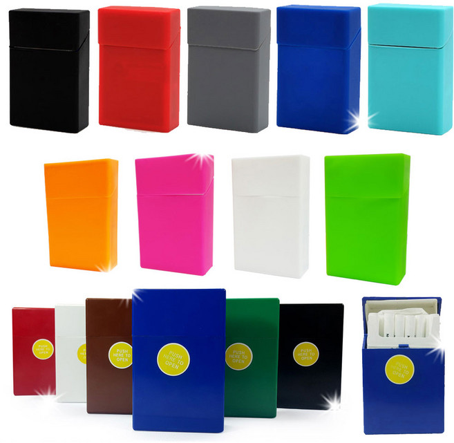 심플 담배케이스실리콘담배케이스원터치담배케이스, 1.일반형실리콘, 핑크, 1개