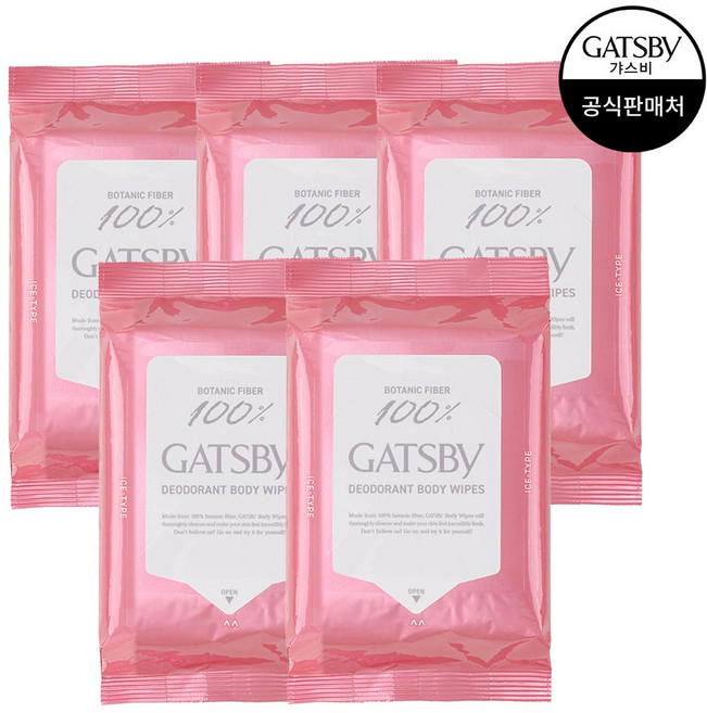 [맨담] 갸스비 바디페이퍼 아이스 피치 30매, 5개, 30매입