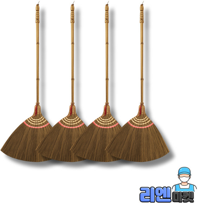 리엔마켓 대나무 롱갈대비 4개
