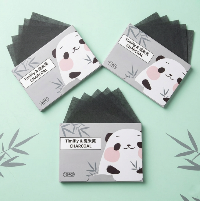 썬썬 포켓 유분 메이크업 페이퍼, 3개, 100매입