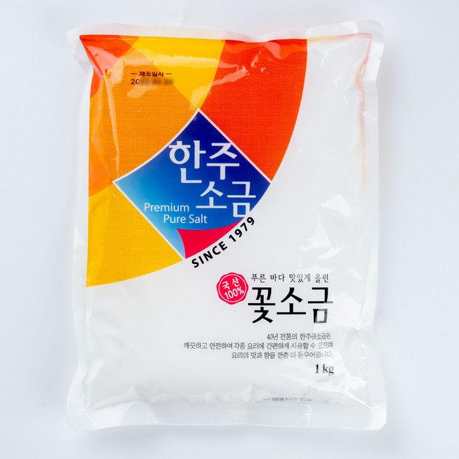 한주꽃소금 1kg, 1개